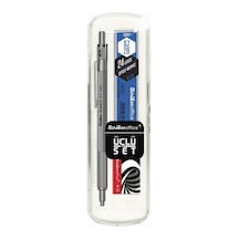 Scrikss Graph-x Versatil 3lü Set Kurşuni Gri 0.7mm Çok Renkli