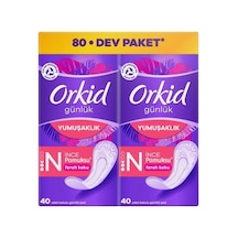 80 Adet Pamuksu Günlük Ped, Ferahlatıcı Özelliğe Sahip