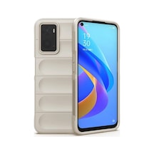 Realme 9i 4g Kılıf Optimum Silikon - Krem