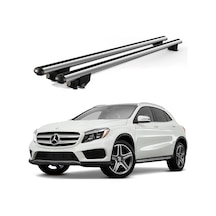 Kanca Mercedes Gla 2014 Ve Sonrası Uyumlu Gri Kilitli Ara Atkı 120cm Port Bagaj Tavan Barı