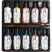 Südor Mona Lisa Akrilik Boya Seti 10 X 40ml Fırça Hediyeli
