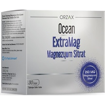 Ocean Extramag Magnezyum Sitrat Efervesan 30 Saşe Ocean Extramag Magnezyum Sitrat Efervesan 30 Saşe