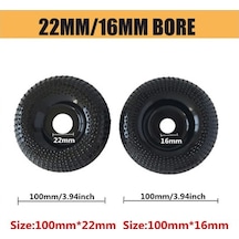 Pazly 2'lik 4'' Ahşap Taşlama Diski, 16mm Mil, Gümüş, Optimal Uygulama