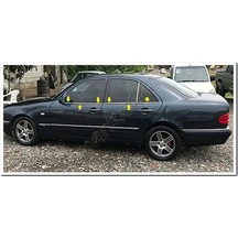 Db Chrome Mercedes E W210 Cam Çıtası Nikelajı 1995-2001 4 Parça P