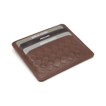 Pierre Cardin Taba Unisex Deri Kartlık 0046 Taba