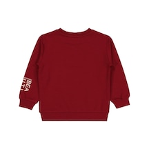 Civil Girls Basic 2-5 Yaş Sweatshirt Koyu Bordo