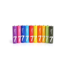 Xiaomi Z17 Rainbow Alkalin AAA İnce Kalem Pil 10'lu
