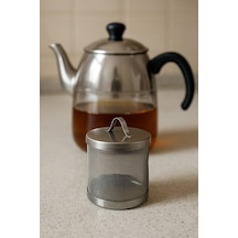 Çay Süzgeci Çaydanlık Ve Demlik Içi Süzgeç Paslanmaz Çelik 9,5 Cm