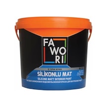 Fawori Silikonlu Mat Iç Cephe Boyası 2,5 Lt (431006903)