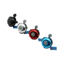 İbico İ18-018 Bisiklet Zili Geniş Cırcır Tutacak Yuvarlak Zil Kolu Renkli Metal Kapak - 20'li Paket Çok Renkli