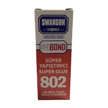 Swanson Works Swbond 802 Süper Japon Yapıştırıcı 20 Gr 50 Adet