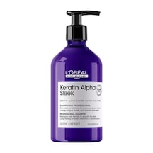 Loreal Keratin Alpha Sleek Elektriklenme Önleyici Ve Pürüzsüzleştirici Sülfatsız Şampuan 500 Ml