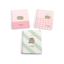 Keskin Color Bloknot Spiralli Pusheen A6 80 Yp Çizgili 140400-10