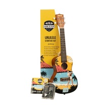 Kala Elvis Blue Hawaii  Concert Ukulele Eğitim Seti