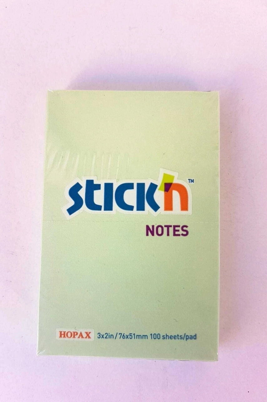 Stıckn 76 51 Pastel Yeşil 100 Yaprak