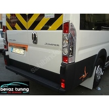 Peugeot Boxer Stop Çerçevesi Kromu Nikelaj 2006-
