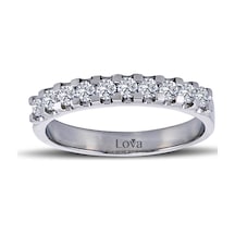 Lova 0,48 Karat Pırlanta Yarımtur Yüzük - 1050209