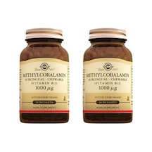 Solgar Methylcobalamin B12 1000 Mcg 30 Dilaltı Tablet 2'li