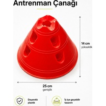 Voltrike Büyük Antrenman Çanağı Kırmızı Karışık