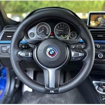 Bmw F30  Nappa Araca Özel Dikmeli Direksiyon Kılıfı