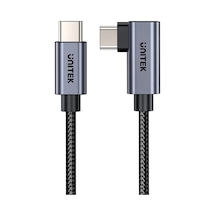 Unitek Type-c To Type-c 100w 1 Mt 90 Açı Hızlı Şarj Kablosu Rrc9unı0006