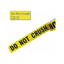 1/rulo 48mm 25 M Uyarı Işareti Bantları Hiçbir Park Eller Kapalı İş Güvenliği Do Not Crush