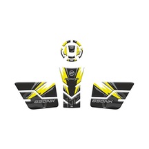 Cf Moto 650 Nk 2022 - 2024 Uyumlu Tank Pad Set 003 Çok Renkli