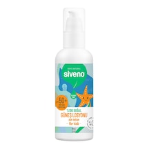 %100 Doğal Çocuklar İçin Güneş Losyonu 50+ Faktör 100 Ml 2 Adet