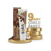 Safia Karanfil Ve Hindistan Cevizli Organik Diş Macunu 9x100 Ml