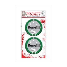 Benelli 3d Kabartmalı Damla Logo Sticker 5cm 01