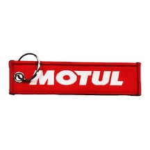 Motul Kırmızı Örgü Anahtarlık Çok Renkli