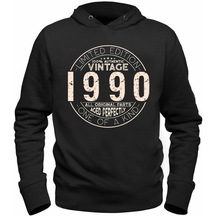 Vintage One Of A Kind 1990 Siyah Sweatshirt 001
