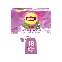Lipton Tazelenme Zamanı Ekinezya Ve Ökaliptuslu Bitki Ve Meyve Çayı Karışımı 18li