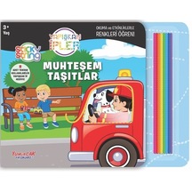 Muhteşem Taşıtlar - Yapışkan İpler 3+ Yaş- Yumurcak Yayınları