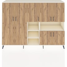Hyperion Dolap 13 Raflı 7 Kapaklı 220x44x163 Aytaşı-çam/aytaşı Atlas Çam/aytası - Aytası