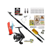 Okuma Revenger Rv-6000a 360cm 100-200gr Black Fight Profesyonel Kıyı Olta Takımı Seti