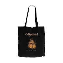 Nightwish Human II Nature Siyah Kanvas Bez Çanta Siyah