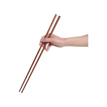 Reedark 16.5 Cm Kırmızı Mutfak Ahşap Çatal Seti 2 Çift - Evde Ve Restorant Kullanıma Uygun