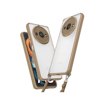 Xiaomi Redmi A3 4g Uyumlu Kılıf Penta Silikon Kılıf - Çöl Titanyum