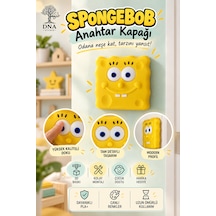 Süngerbob Dekoratif Işık Anahtarı Kapağı Ve Çocuk Odası Duvar Süsü, Priz Üstü Kapak 84 84