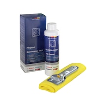 Bosch/siemens 6900311502 Cam Seramik Ocaklar İçin Bakım Seti, 1 X 250 Ml Cam Seramik Temizleyici, Metal Kazıyıcı Ve Temizleme Bezinden Oluşur,  No.: 311502 Sku: Smg8690010163387 Açik Mavi
