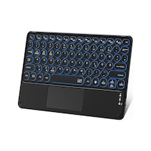 Bluetooth Klavye Tablet İçin Uyumlu Şarjlı-touchpadli-rgb Bluetooth Klavye Tablet İçin Uyumlu Şarjlı-touchpadli-rgb