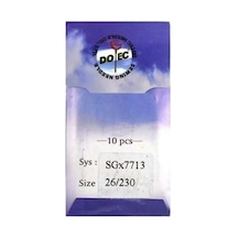 Dotec Halı Overlok Makinesi Dikiş İğnesi Sgx7713 Dk 2500 26/230 10 Adet