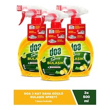Doa Sprey Bulaşık Deterjanı 500 Ml X 3 Adet
