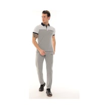 Erkek Polo Yaka T-shirt Takım Grimelanj