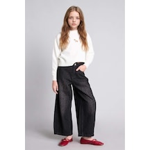 Defacto 90s Wıde Leg Geniş Paça Jean Pantolon Kız Çocuk I2642a826aunm40 Siyah-nm40