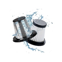Kobb Kbv20f 12v/şarjlı Hibrit Araç Süpürgesi İçin Yedek Hepa+çelik Filtre