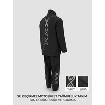 Mikro Kumaş Yağmurluk Takımı Su Geçirmez, Hafif Ve Dayanıklı