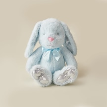 Rabbit Figürlü Yastık - Mavi - 50 Cm Çok Renkli