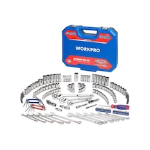 Workpro Wp202530 1/4' 3/8 1/2' Metrik/inç 164 Parça Cr-v Ağır Hizmet Lokma Ve Kombine Anahtar Ta